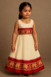 Girls & Kids Traditional Soft Silk With Pure Zari Waving Lehenga Choli image 3