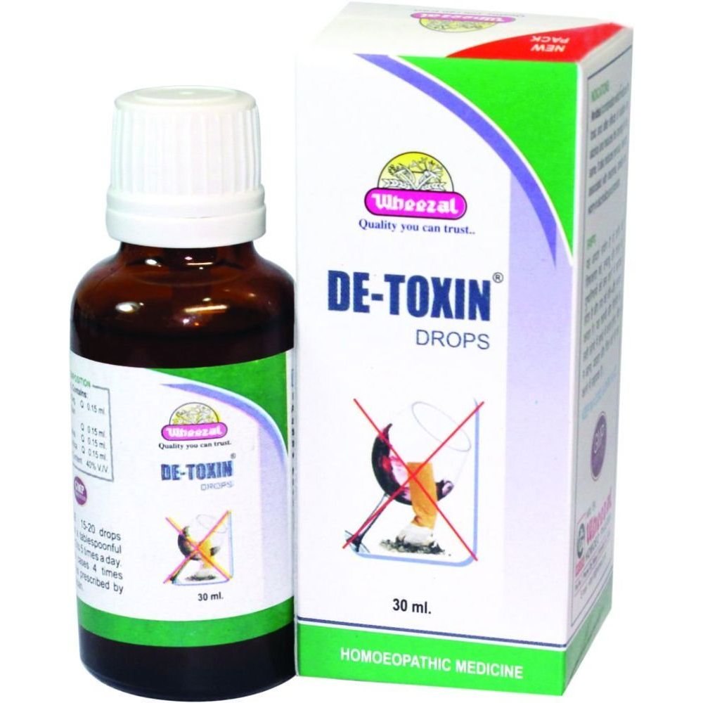 Wheezal Homeopathy De-Toxin Drops image 1
