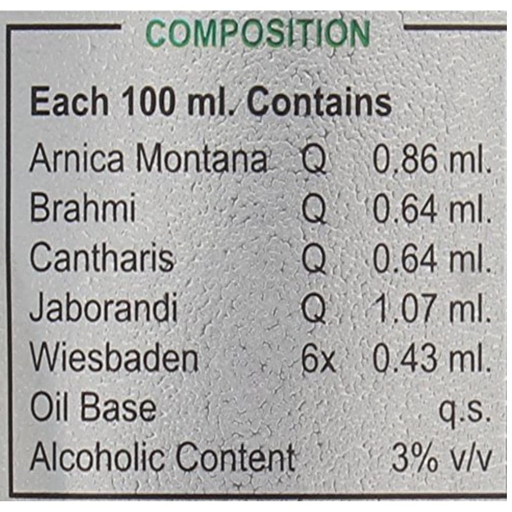Wheezal Homeopathy Jaborandi Hair Treatment image 3