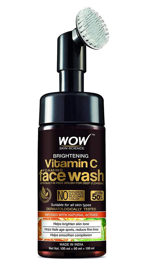 Wow Skin Science Brightening Vitamin C Foaming Face Wash image 4
