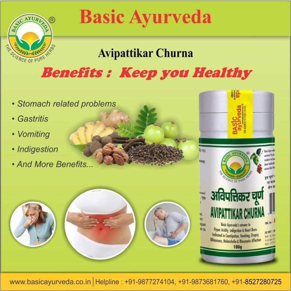 Basic Ayurveda Avipattikar Churna - 100 gms image 2