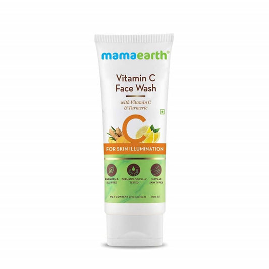 Mamaearth Vitamin C Face Wash For Skin Illumination -100 ml - Pack of 1 image 1