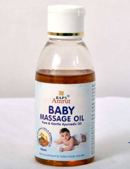 Baps Amrut Baby Massage Oil - 100 ml image 2