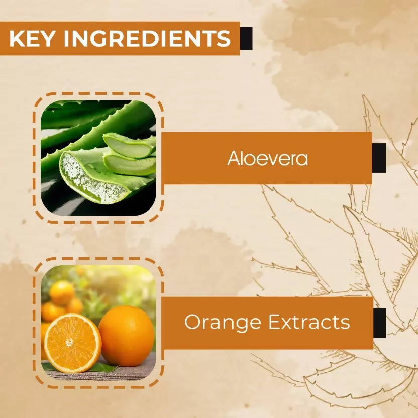 Ae Naturals Pure Aloevera Gel With Orange Extracts image 5