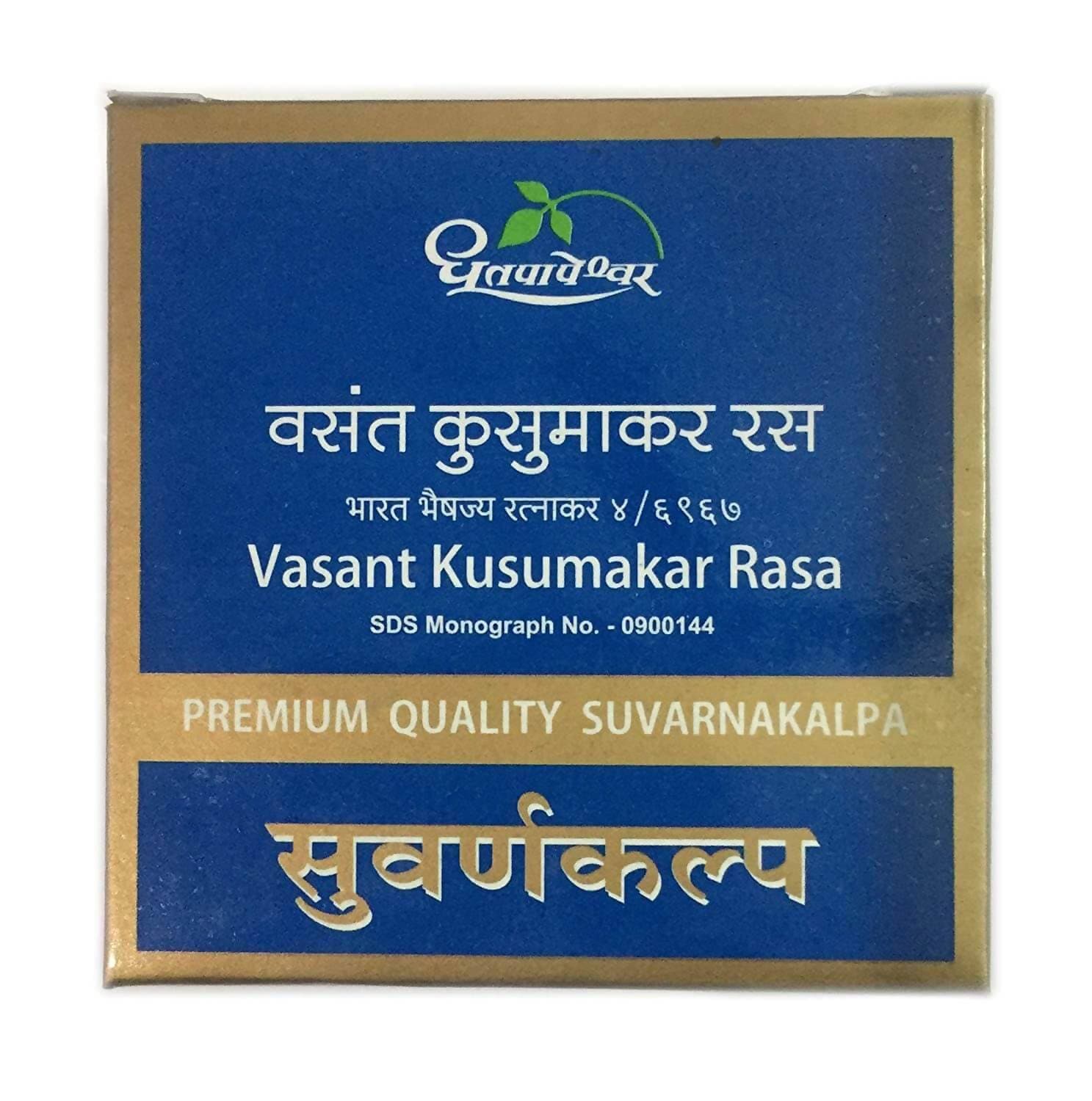 Dhootapapeshwar Vasant Kusumakar Rasa - 30 tabs image 1