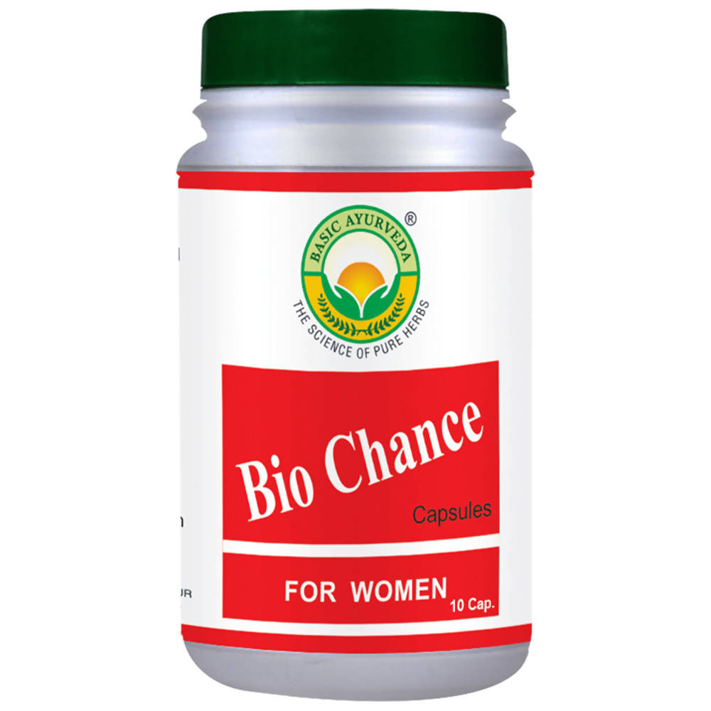Basic Ayurveda Bio Chance Capsules For Women - 10 Capsules image 2