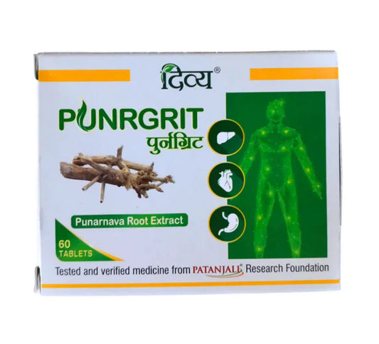 Patanjali Divya Punrgrit Tablets - 60 tabs image 1