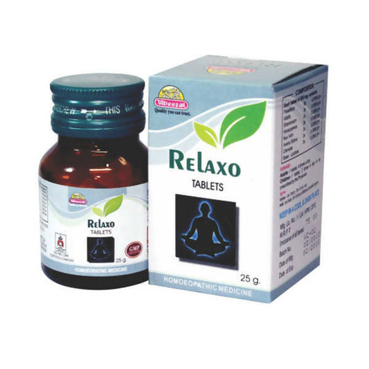 Wheezal Homeopathy Relaxo Tablets image 1