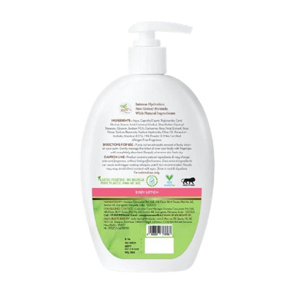 Mamaearth Rose Body Lotion For Deep Hydration - 400 ml image 2