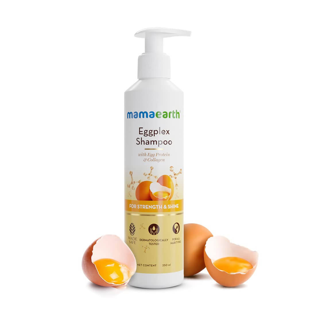 Mamaearth Eggplex Shampoo - 250 ml image 1