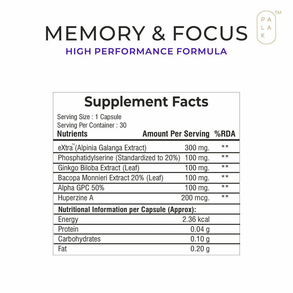 Palak Notes Memory & Focus Capsules image 2