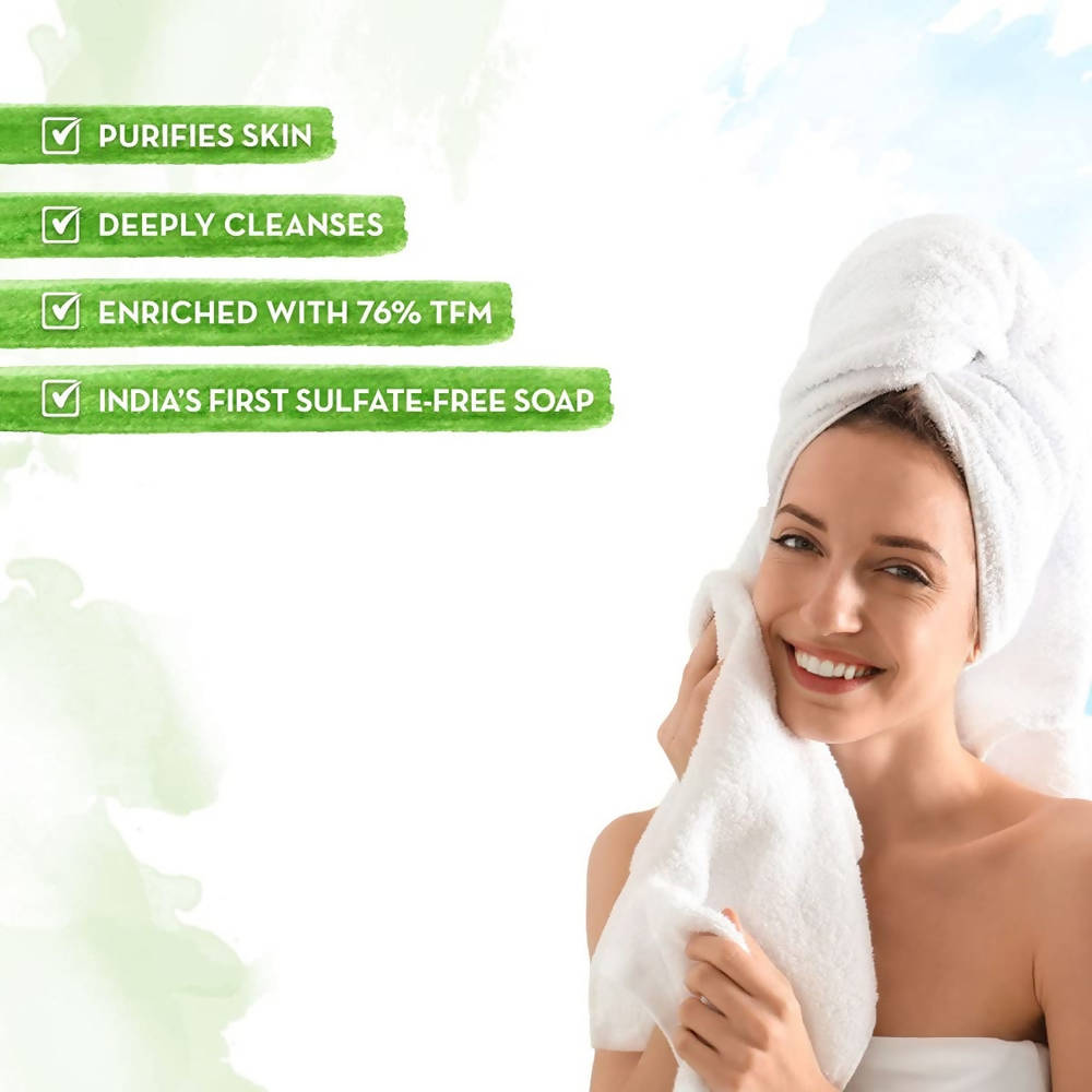 Mamaearth Tea Tree Nourishing Bathing Soap - pack of 5 image 2