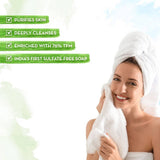 Mamaearth Tea Tree Nourishing Bathing Soap - pack of 5 image 2