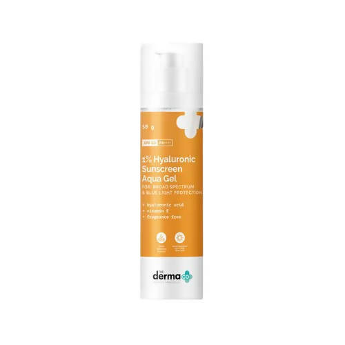 The Derma Co 1% Hyaluronic Sunscreen Aqua Gel image 1
