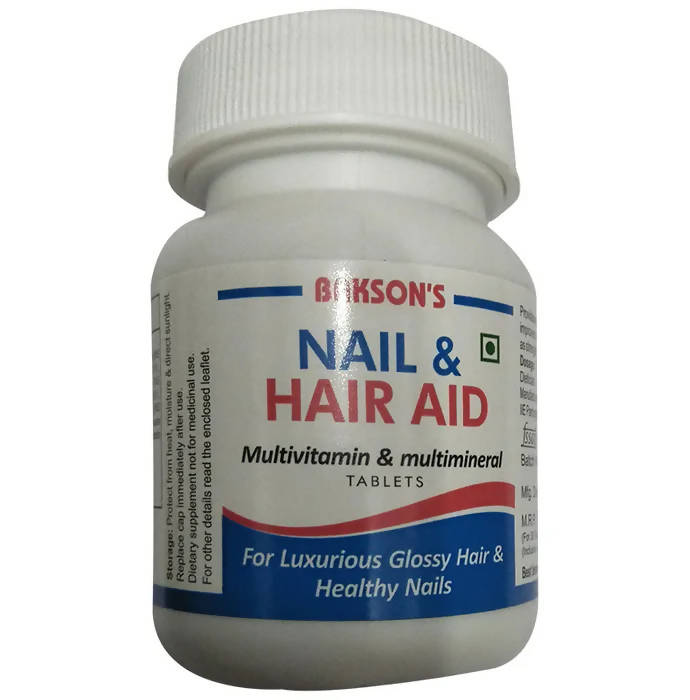 Bakson's Homeopathy Nail & Hair Aid Tablets image 1