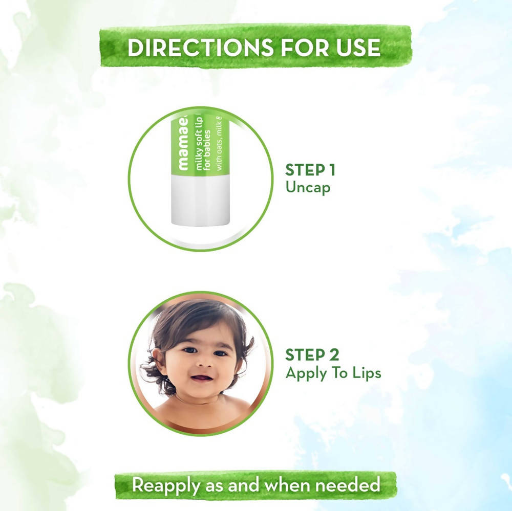 Mamaearth Milky Soft Natural Lip Balm For Babies image 4