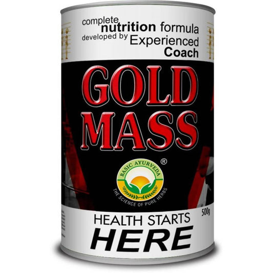 Basic Ayurveda Gold Mass Powder - 500 gms image 1