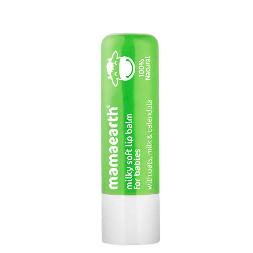 Mamaearth Milky Soft Natural Lip Balm For Babies image 1