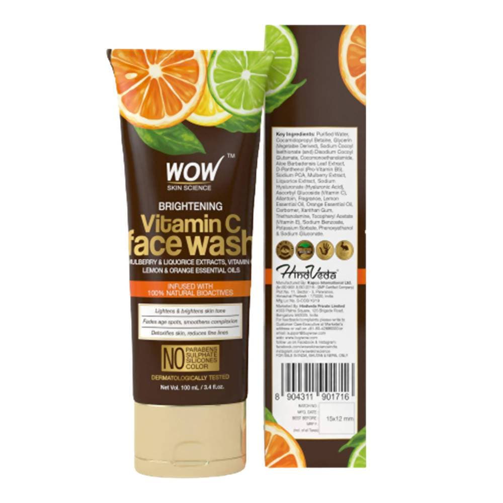 Wow Skin Science Brightening Vitamin C Face Wash image 2