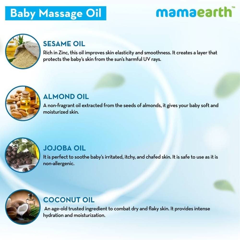Mamaearth Soothing Massage Oil For Kids image 6