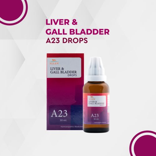 Allen Homeopathy A23 Liver And Gall Bladder Drops image 1