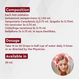 Allen Homeopathy A24 Migraine & Nueralgia Drops image 3