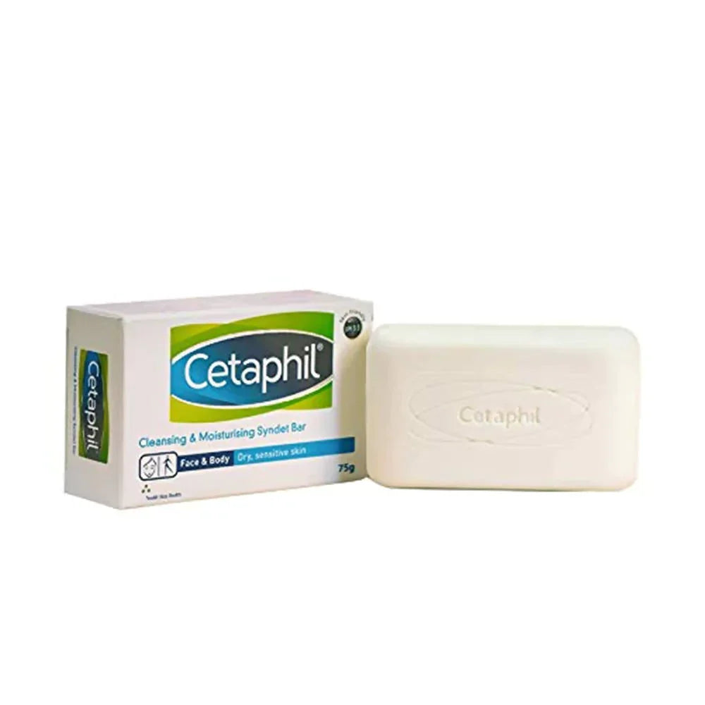 Cetaphil Cleansing & Moisturising Syndet Bar -75 gm image 1