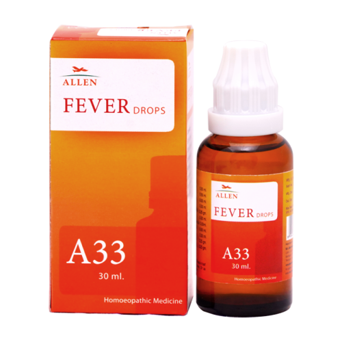 Allen Homeopathy A33 Fever Drops image 1