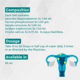 Allen Homeopathy A36 Dysmenorrhoea Drops image 3