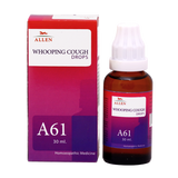 Allen Homeopathy A61 Whooping Cough Drops image 1