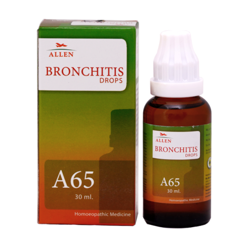Allen Homeopathy A65 Bronchitis Drops image 1