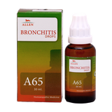 Allen Homeopathy A65 Bronchitis Drops image 1