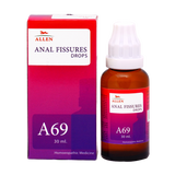 Allen Homeopathy A69 Anal Fissures Drops image 1