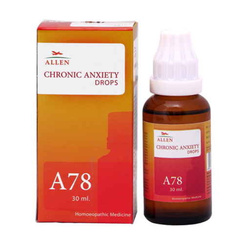 Allen Homeopathy A78 Chronic Anxiety Drops image 1
