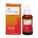 Allen Homeopathy A78 Chronic Anxiety Drops image 1