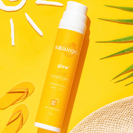 Aqualogica Glow+ Dewy Sunscreen - 80 gms image 1