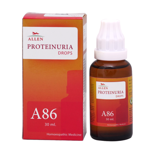 Allen Homeopathy A86 Proteinuria Drops image 1