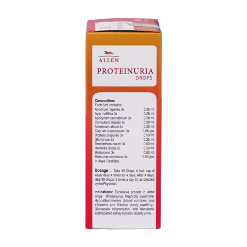 Allen Homeopathy A86 Proteinuria Drops image 3