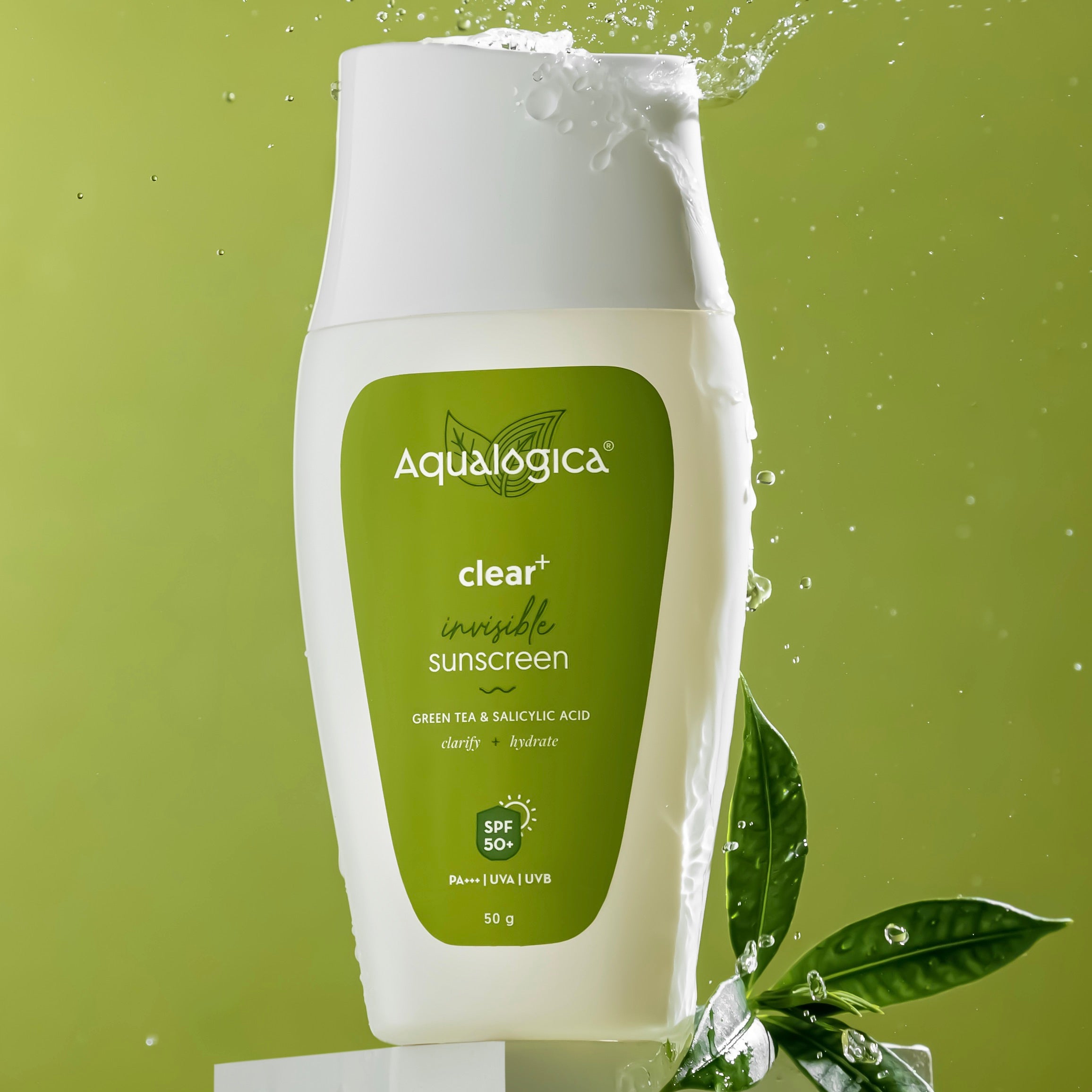Aqualogica Clear+ Invisible Sunscreen - 50 gms image 1