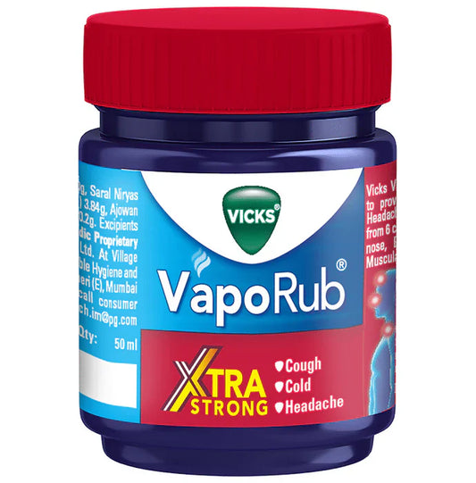 Vicks VapoRub Xtra Strong - Menthol & Eucalyptus Balm image 1