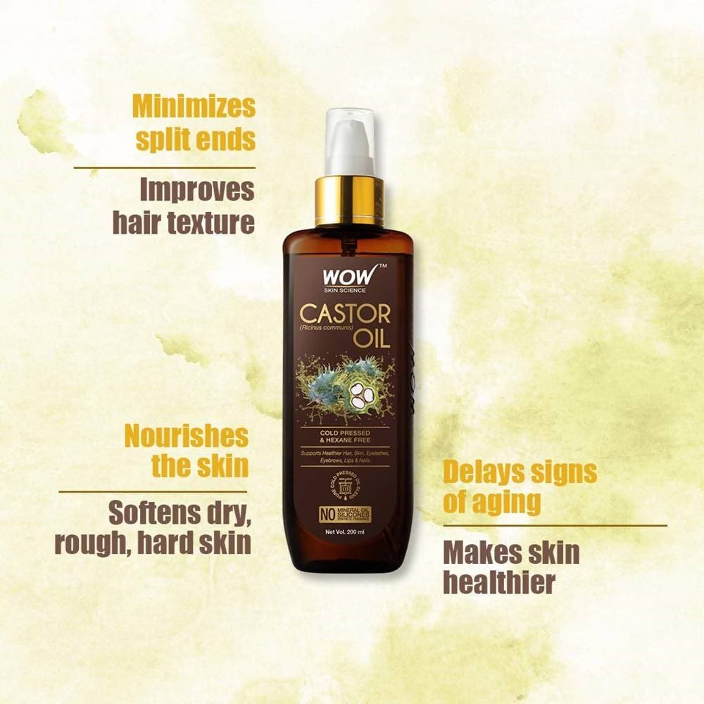 Wow Skin Science Castor Oil - 200ml image 4