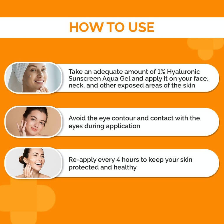The Derma Co 1% Hyaluronic Sunscreen Aqua Gel image 3