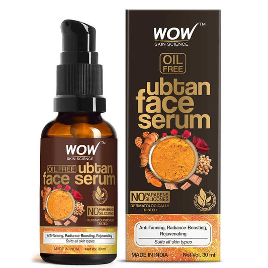 Wow Skin Science Oil-Free Ubtan Face Serum - 30 ml image 1
