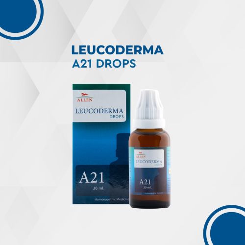 Allen Homeopathy A21 Leukoderma Drops image 1