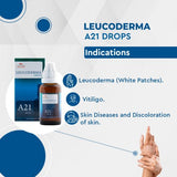 Allen Homeopathy A21 Leukoderma Drops image 2