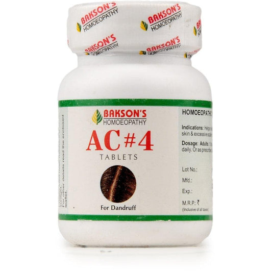 Bakson's Homeopathy AC#4 Tablet image 1