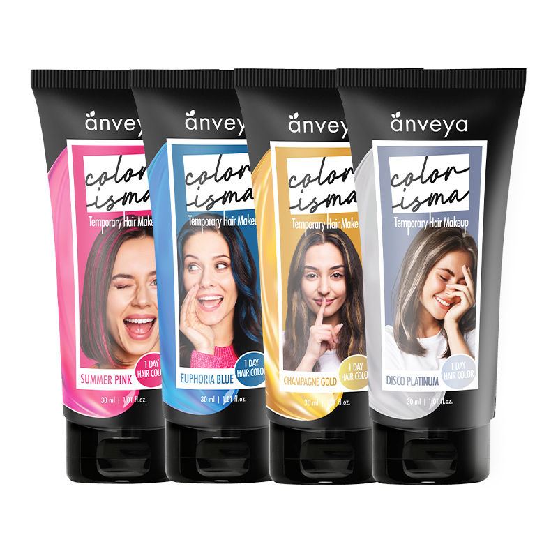Anveya Euphoria Blue+Summer Pink+Disco Platinum+Champagne Gold image 1