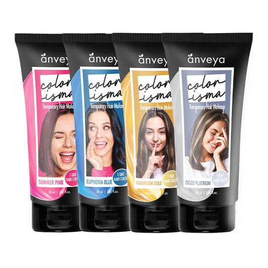 Anveya Euphoria Blue+Summer Pink+Disco Platinum+Champagne Gold image 1