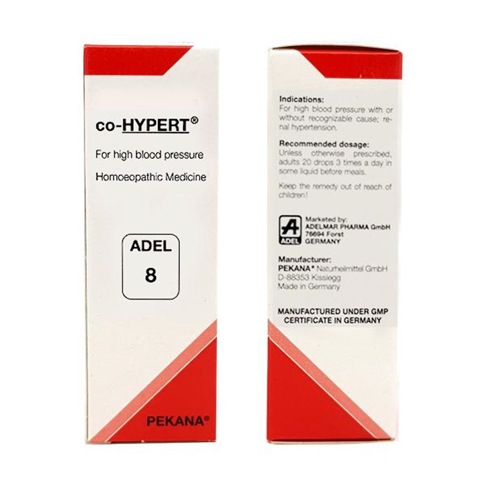 ADEL Homeopathy 8 Co-Hypert Drop - 20ml image 2