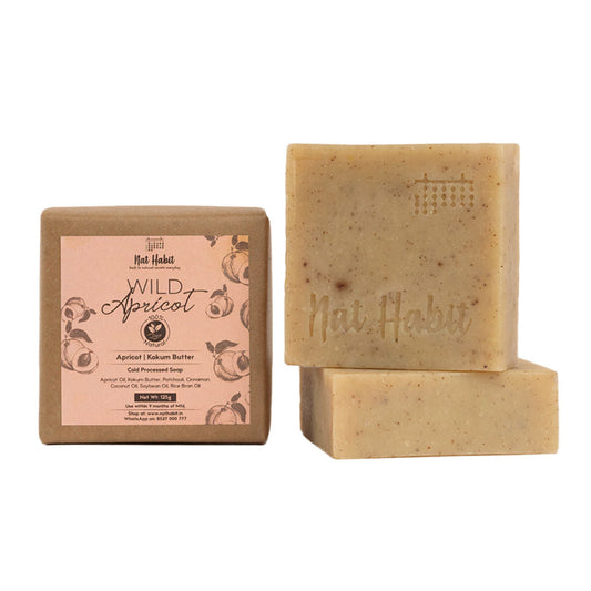 Nat Habit Cold Processed Wild Apricot Soap image 1
